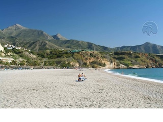 Hier ein Blick in der Nebensaison auf d. Playa Burriana