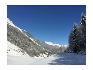 sonniger Wintertag in Ischgl