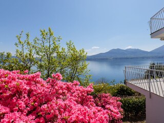Hanggrundstück mit Blick auf den See