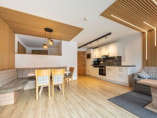 Ferienwohnung Nr. 1 Wohnraum mit Küche