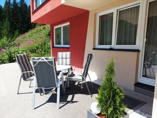 Außenbereich Apartment 2