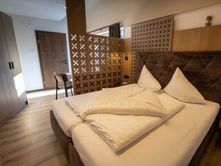 Top5 Schlafbereich, getrennte Betten möglich.