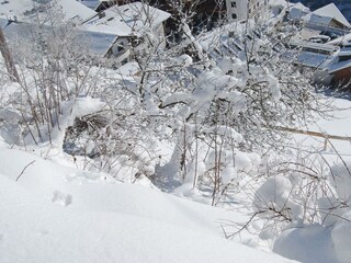 Haus im Winter