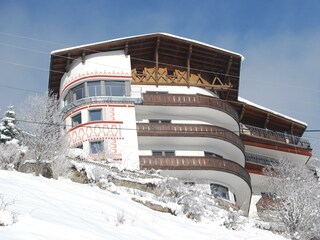 Haus im Winter