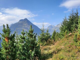 Ausblick auf Galtür