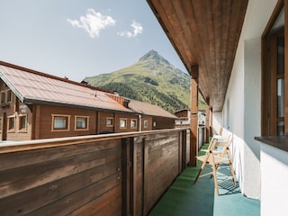 Bergblick vom Balkon