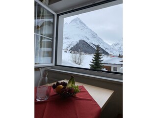 Appartement Predigberg - Blick zur Gorfenspitze