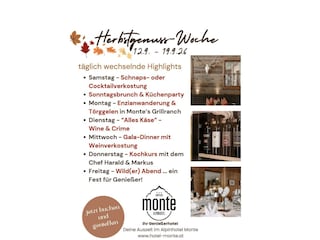 Herbstgenuss 2026 - Programm