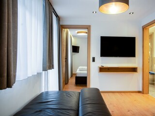 Blick Richtung Fernseher