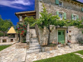 Casa de vacaciones Groznjan Grabación al aire libre 23