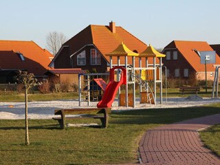Ein Spielplatz in Neßmersiel