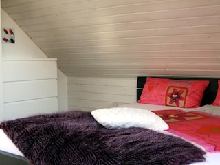 Das Schlafzimmer Relax im Dachgeschoss