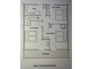 Grundriss Dachgeschoss