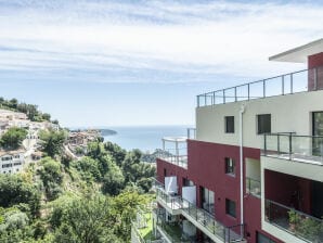 Cómodo apartamento vacacional con terraza y vistas al mar, Beausoleil - Beausoleil - image1