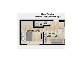 Appartamento per vacanze Wangerooge Registrazione all'aperto 7