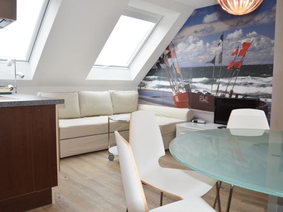 Ferienwohnung Haus Gertrude Wohnung II Hafenblick