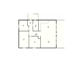 Vakantiehuis Visby Grondplan 11