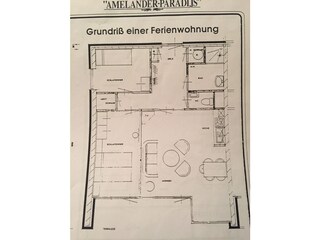 Appartement de vacances Buren Plan d'étage 33