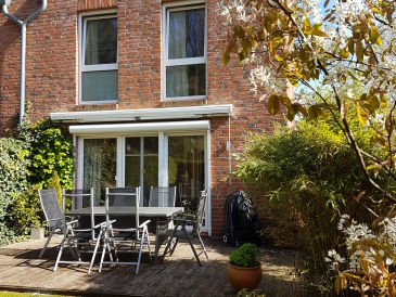 Ferienhaus XXL Sonnendeck Hamburg-Nord Dachterrasse