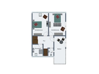 Grundriss 2. Etage