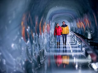 Jungfraujoch - im Gletscher-Eis !