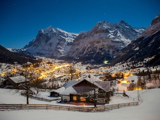 Grindelwald am abend