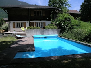 Garten mit privatem Schwimmbad