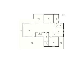 Maison de vacances Løkken Plan d'étage 21