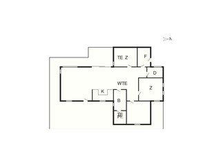 Ferienhaus Løkken Grundriss 3