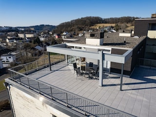 Terrasse von oben
