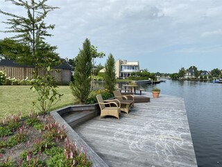 Nordterrasse am Wasser mit 40m Üfer