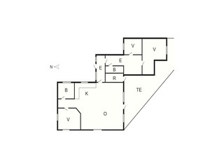 Maison de vacances Ferring Plan d'étage 25