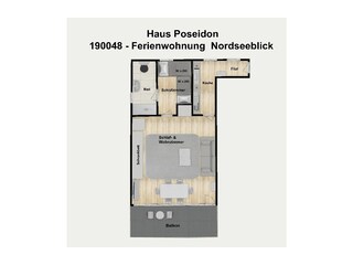 Appartamento per vacanze Wangerooge Registrazione all'aperto 4