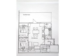 Grundriss der Ferienwohnung