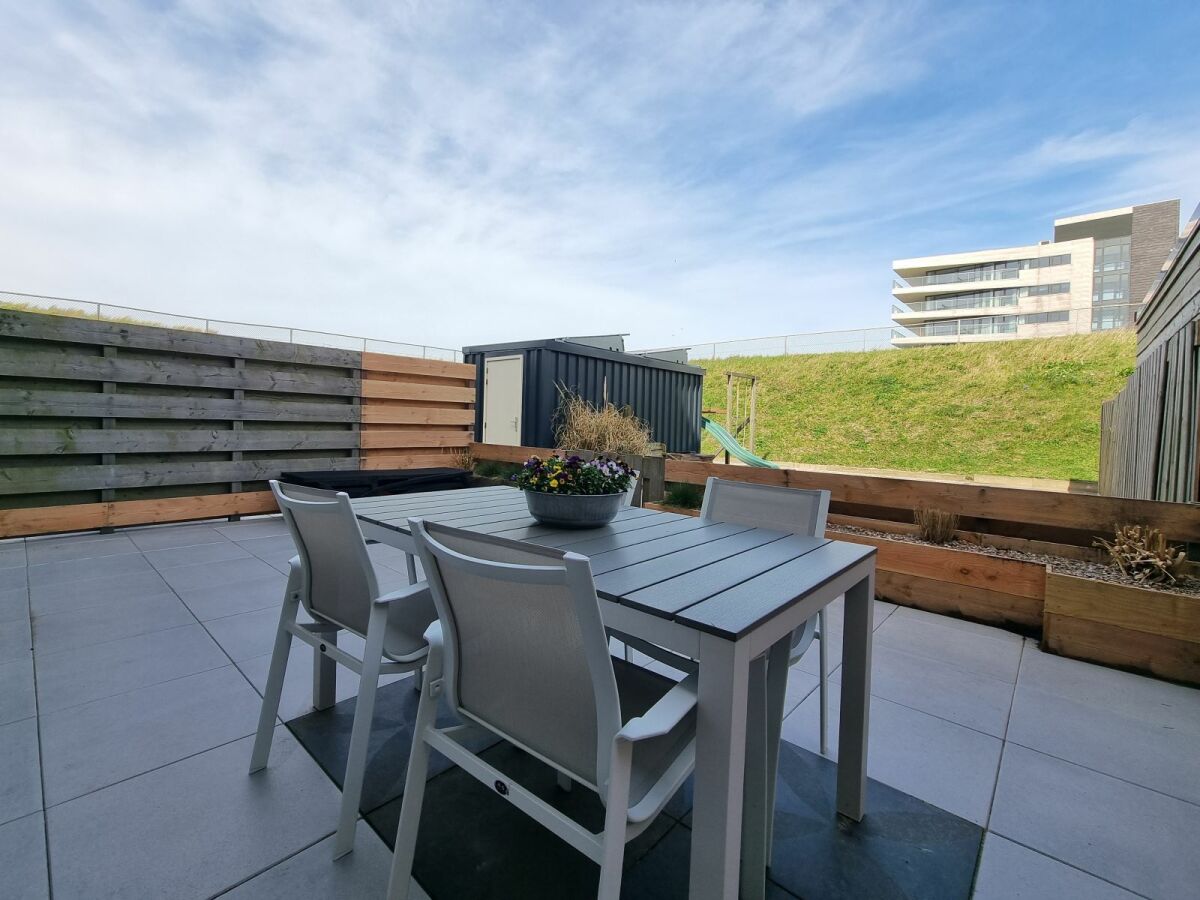 Outside dining area