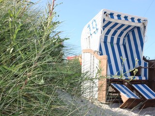 Entspannen im Strandkorb