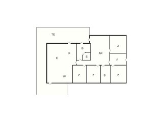 Casa de vacaciones Gjellerodde Plano de planta 44