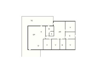 Casa de vacaciones Gjellerodde Plano de planta 44