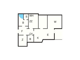 Ferienhaus Henne Strand Grundriss 2