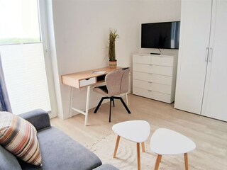Schlafzimmer mit Schlafsofa