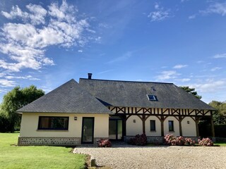 Casa de vacaciones Quiberville-sur-Mer Grabación al aire libre 2
