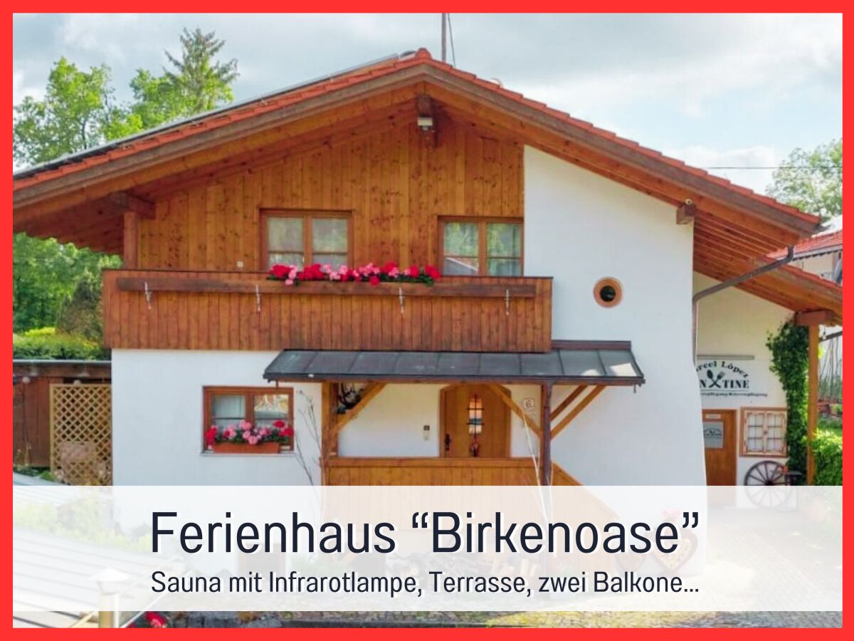 Ferienhaus "Birkenoase" mit Parkplatz