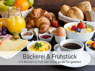 Bäcker liefert auch bis ans Haus