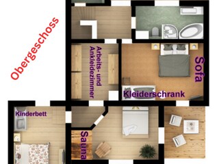 Casa de vacaciones Bad Heilbrunn Plano de planta 37