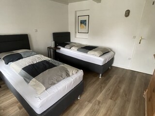 Sämtliche Betten als Einzelbetten nutzbar