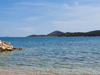 schöne Bucht am Strand