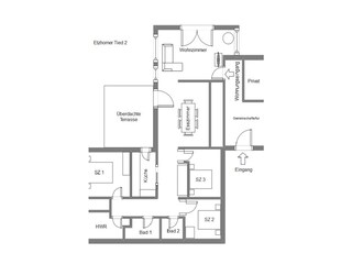 Vakantieappartement Oldenburg Grondplan 20