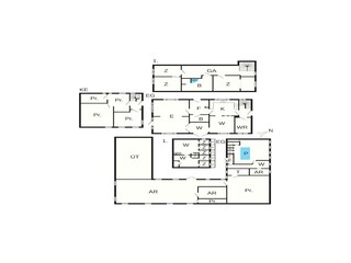 Maison de vacances Boddum Plan d'étage 13