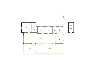 Vakantiehuis Als Grondplan 44