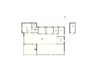 Maison de vacances Als Plan d'étage 9